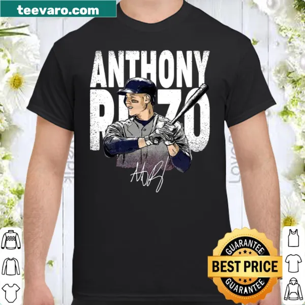 Tribute shirt for Anthony Rizzo, featuring heartfelt text