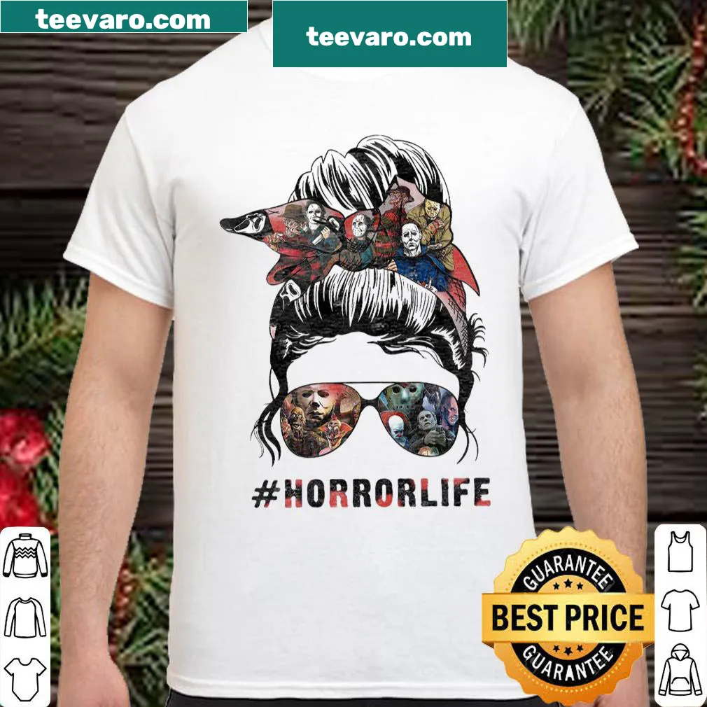 Horror character illustration Halloween shirt for horror fans