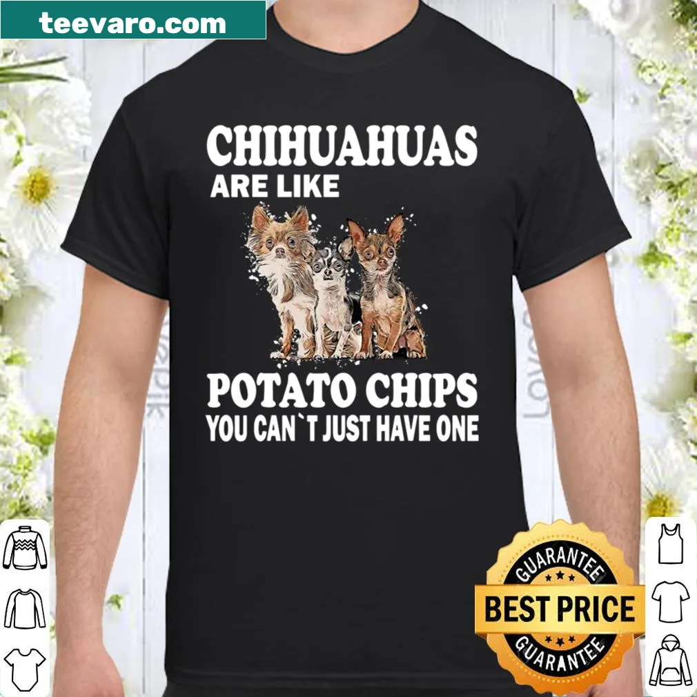 Dog owner shirt displaying love for chihuahuas