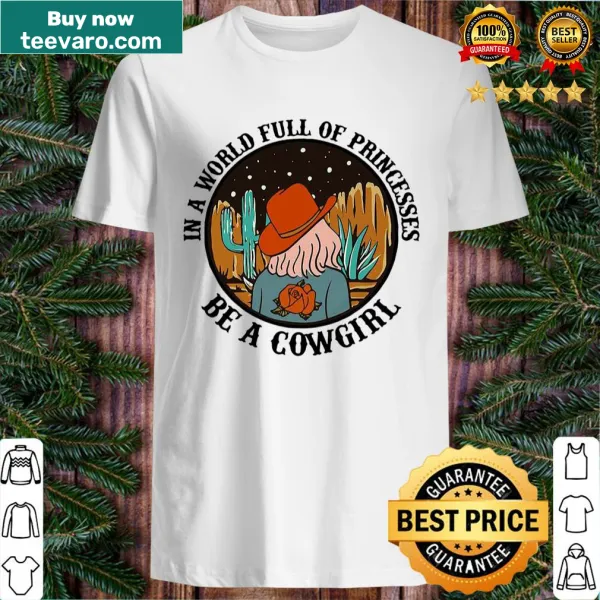 Inspiring cowgirl shirt with bold typography