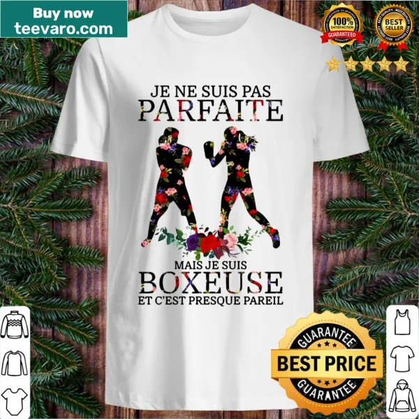 Text tee celebrating female boxers with a proud message