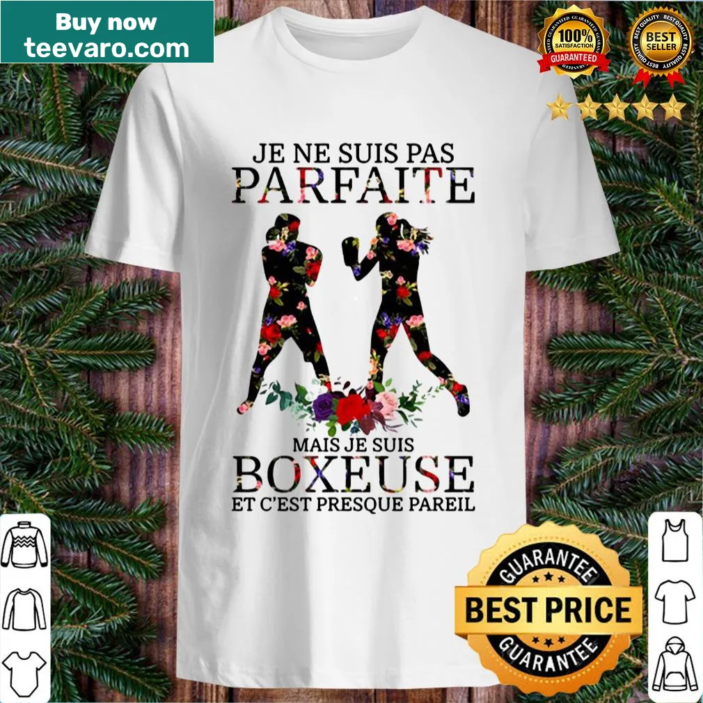 Text tee celebrating female boxers with a proud message