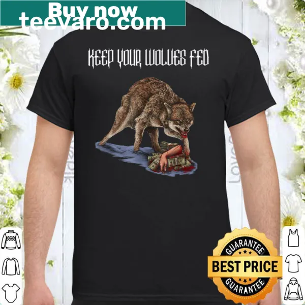 Illustration of a grey wolf with a powerful message