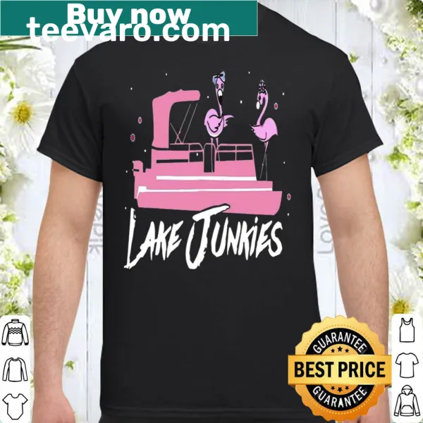 Casual shirt for lake lovers with 'Lake Junkies' text