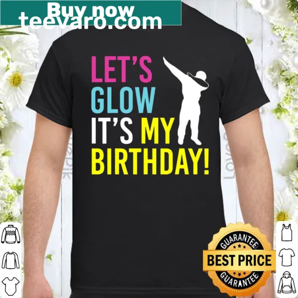 Birthday shirt featuring playful dabbing graphics for celebrations.