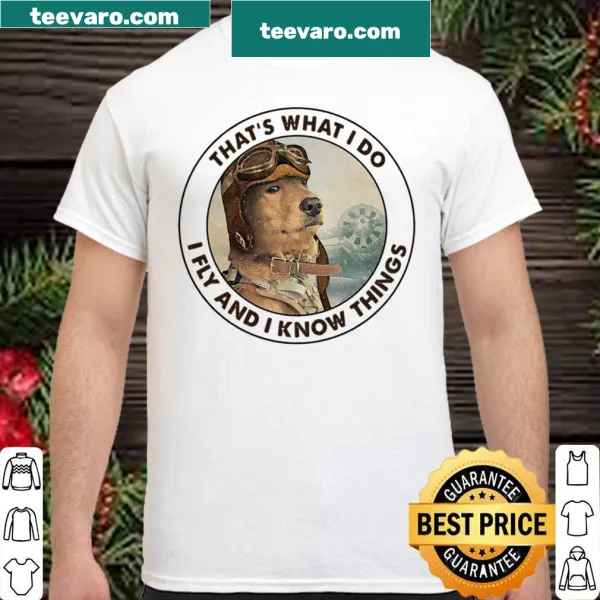 Golden Retriever themed shirt with humorous text