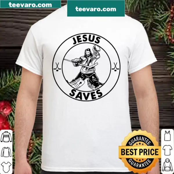 Inspirational hockey shirt with faith message