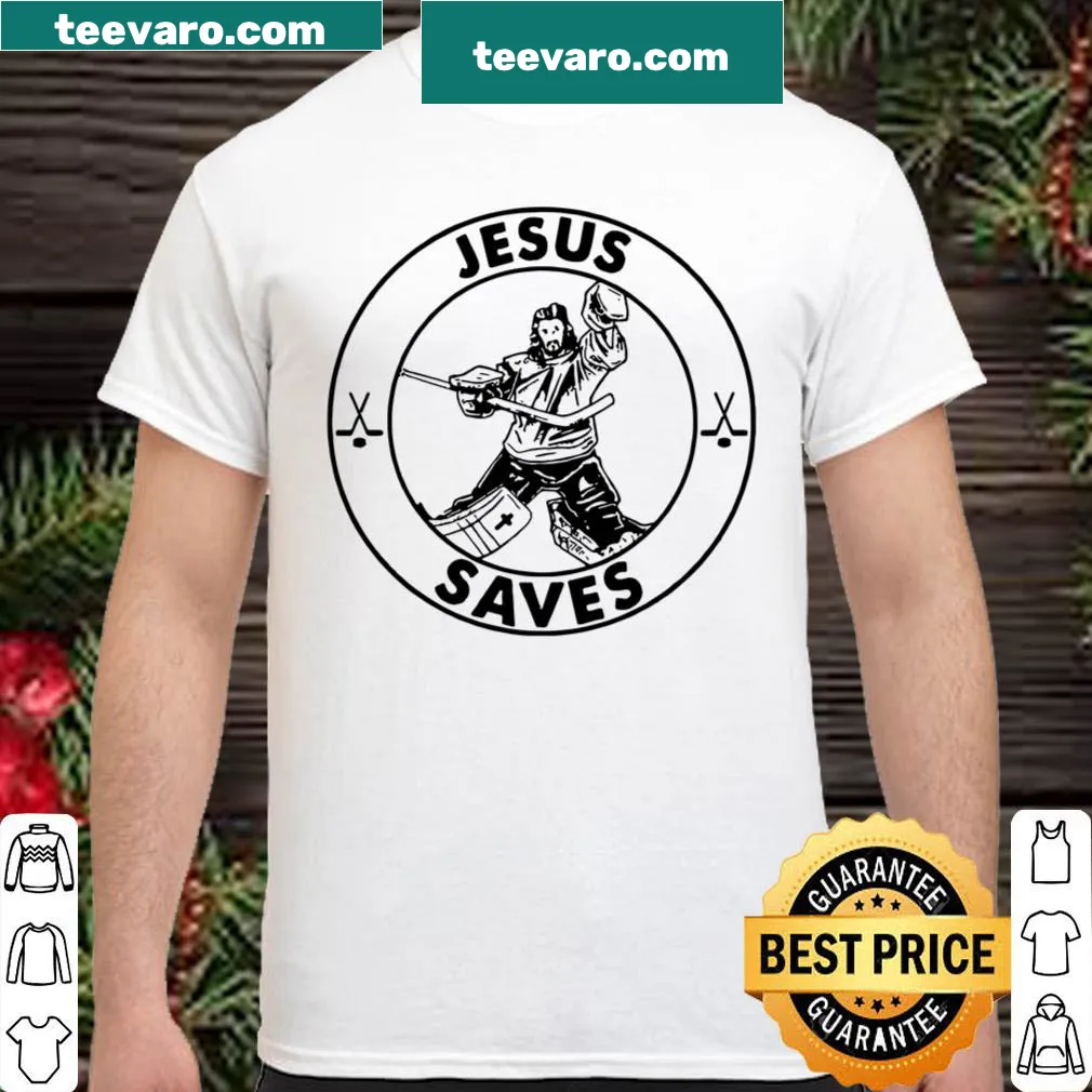 Inspirational hockey shirt with faith message