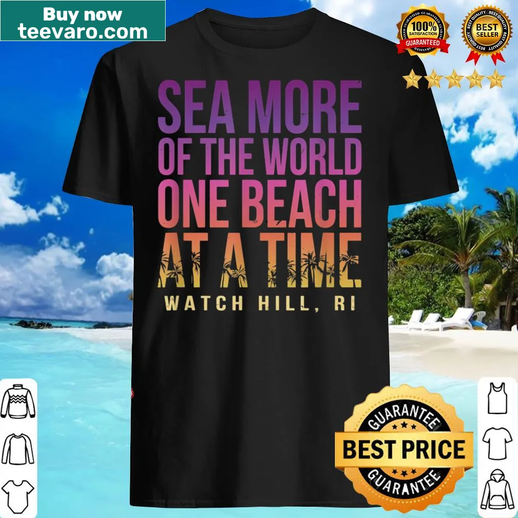 Illustrated beach scene on a summer t-shirt for beach lovers
