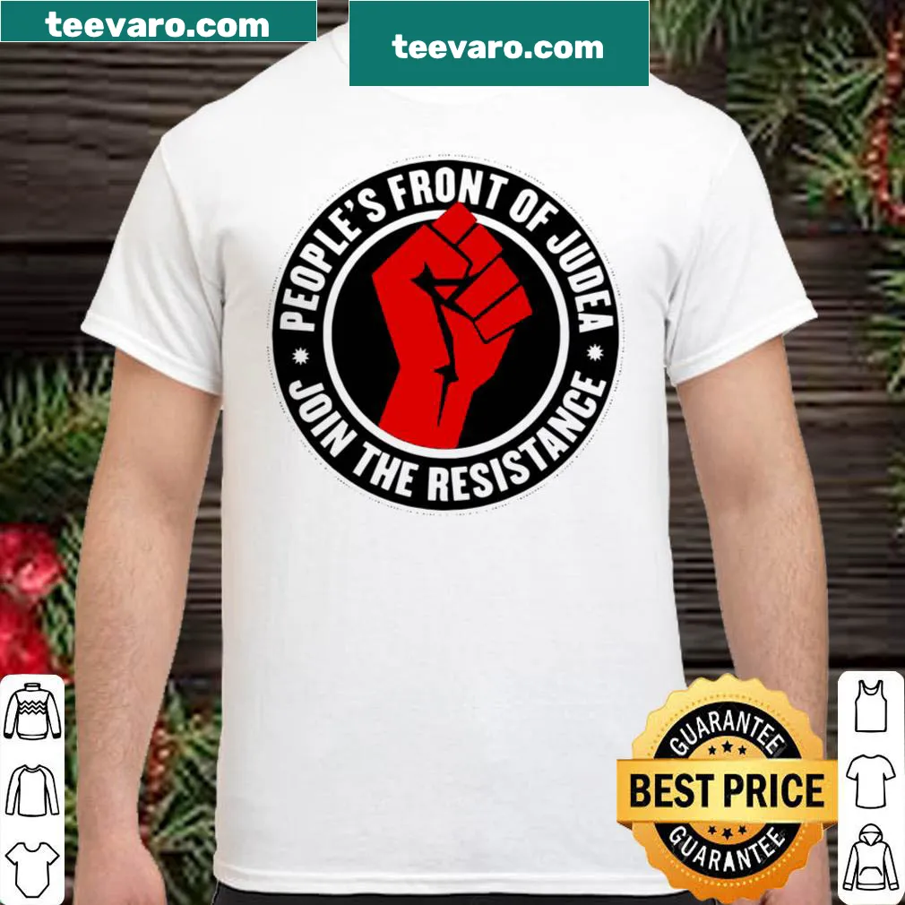 Satirical shirt inviting people to join the resistance