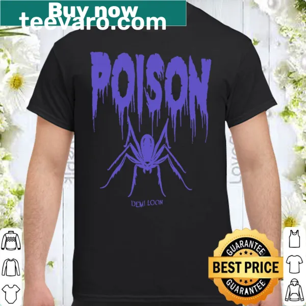 Illustrative demi loon design with a playful poison theme