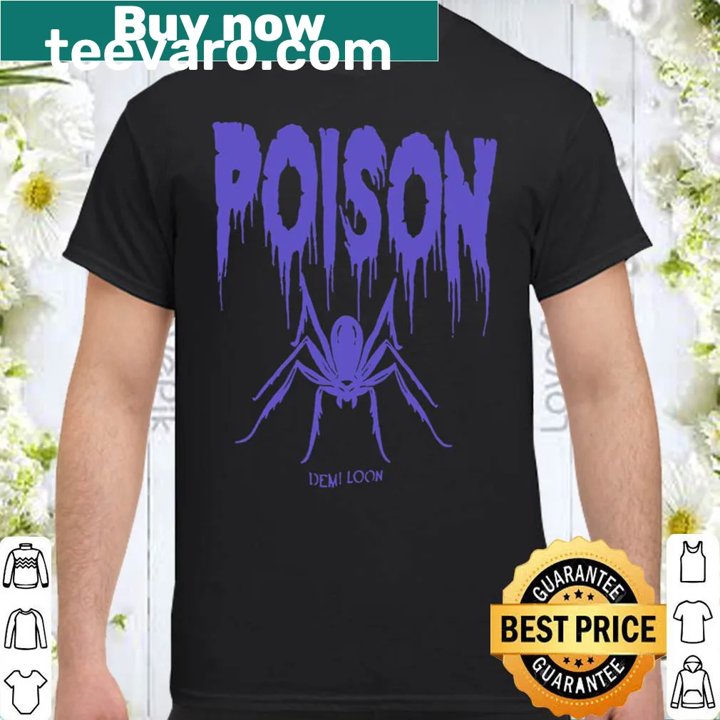 Illustrative demi loon design with a playful poison theme