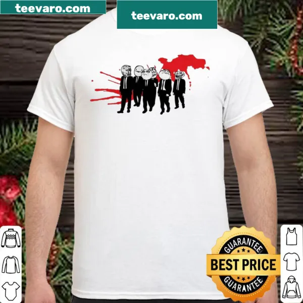 Graphic design of famous memes inspired by Reservoir Dogs