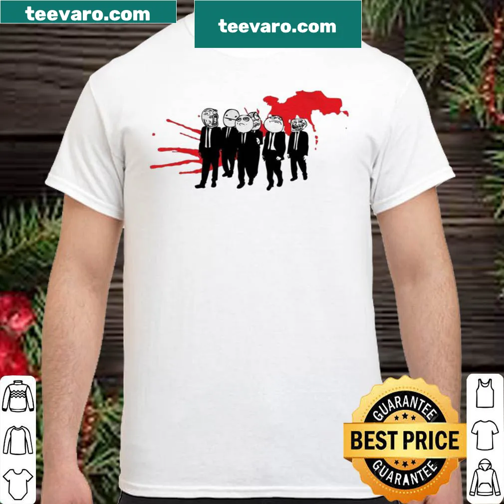 Graphic design of famous memes inspired by Reservoir Dogs