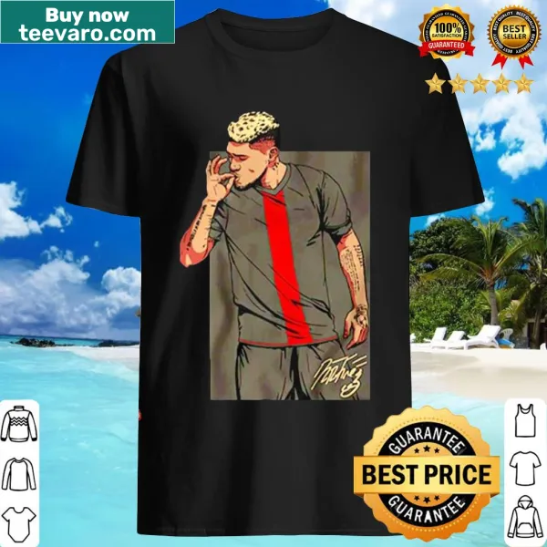 T-shirt featuring Smokin' Josef Martinez signature