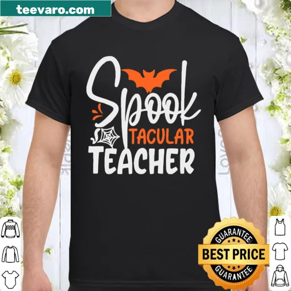 Playful Halloween graphic for teacher's T-shirt