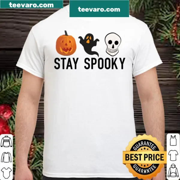 Halloween themed shirt with 'Stay Spooky' phrase