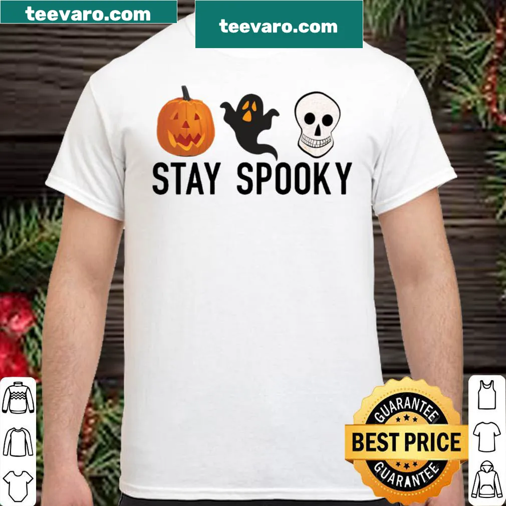 Halloween themed shirt with 'Stay Spooky' phrase