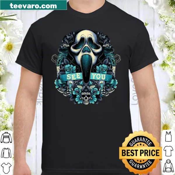 Shirt with a graphic design of the Symbol of the Ghost
