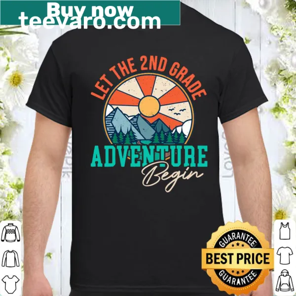 Funny graphic shirt for kids starting 2nd grade