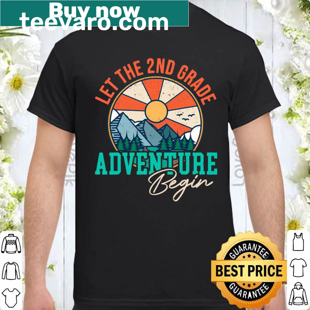 Funny graphic shirt for kids starting 2nd grade