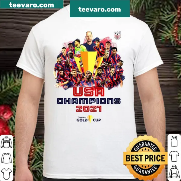 USA soccer championship shirt with bold graphics