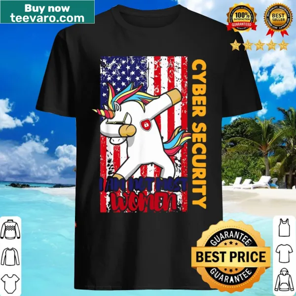 Whimsical unicorn shirt for IT analysts and tech security