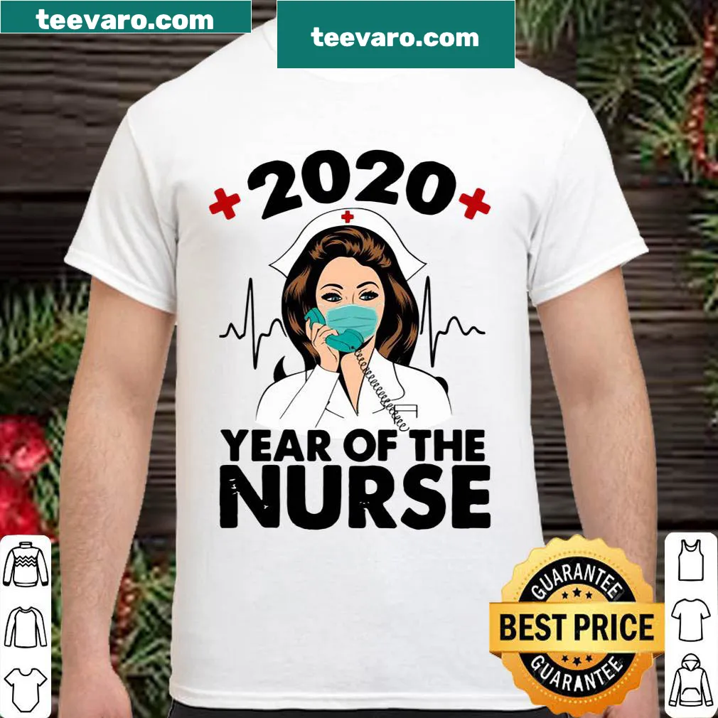 Vintage shirt with an Alaskan Malamute wearing a face mask
