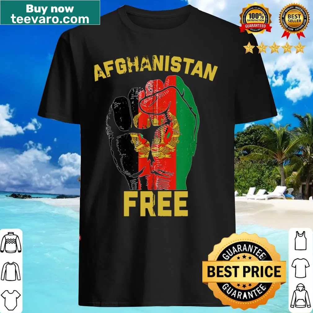 Vintage Afghan flag t-shirt for veteran support