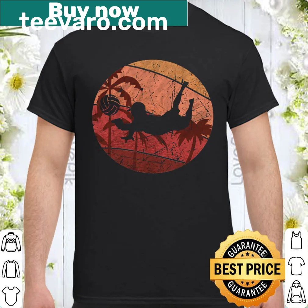 Retro volleyball graphic design for all ages.