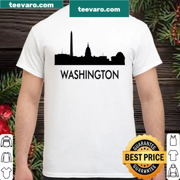 Washington D.C. tribute T-shirt with meaningful text