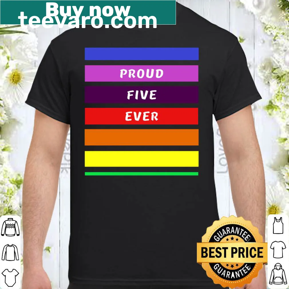 Sentimental shirt with a phrase highlighting family pride