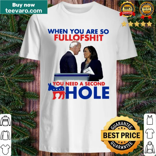 Sarcastic political t-shirt with bold text