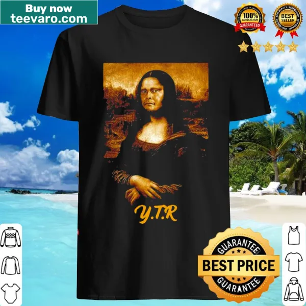 Toru Yano as Mona Lisa illustration on a T-shirt