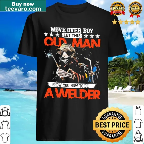 Bold text graphic for welders with saying about experience