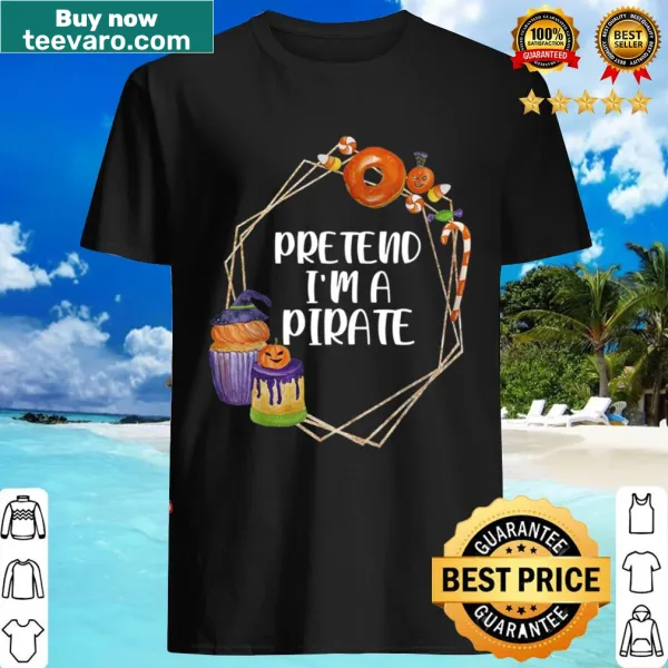 Pirate themed Halloween costume T-shirt for kids