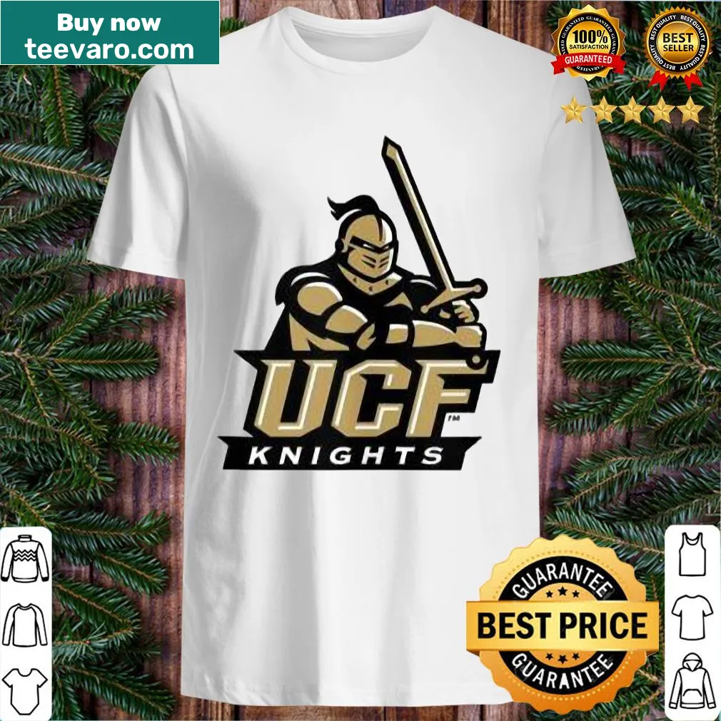 UCF Knights typography graphic on a spirited t-shirt
