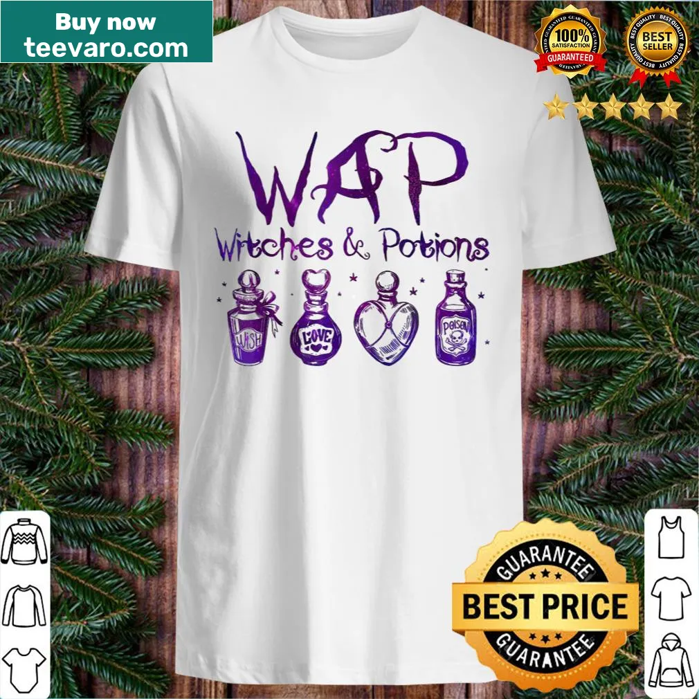 Gothic potion bottle design on Halloween t-shirt