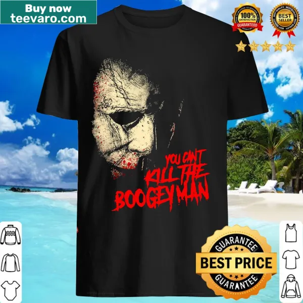 Bold typography of You Can't Kill The Boogeyman graphic