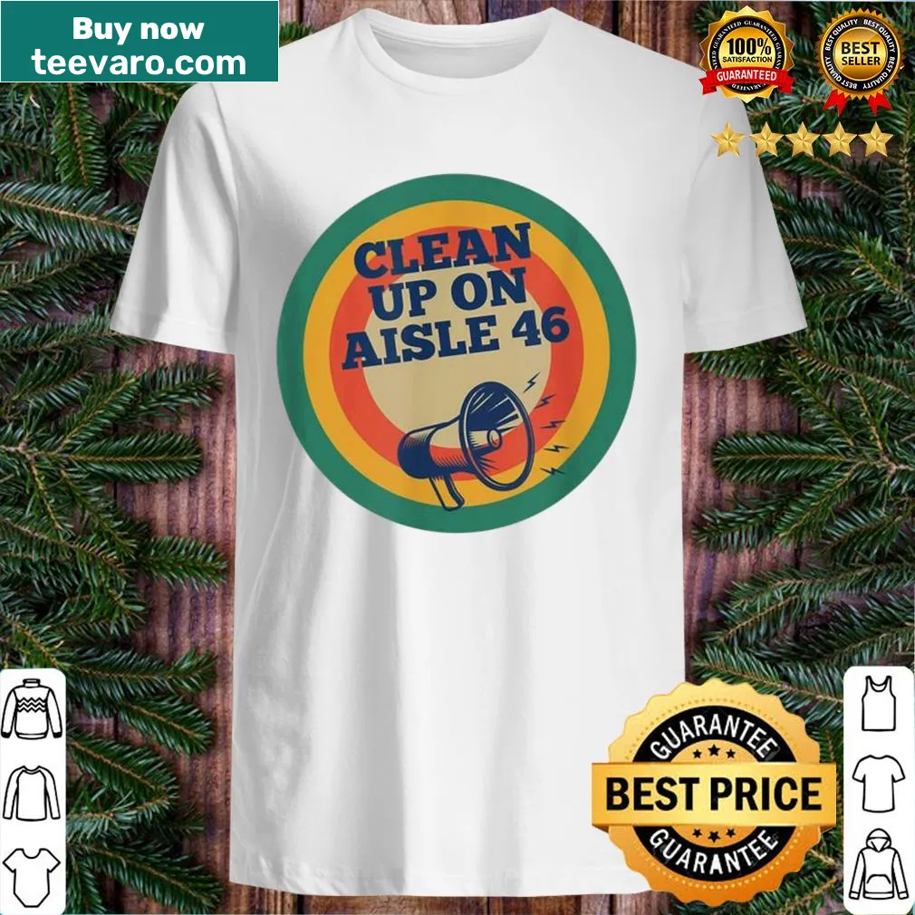 Vintage-style sarcastic text graphic on a political humor t-shirt