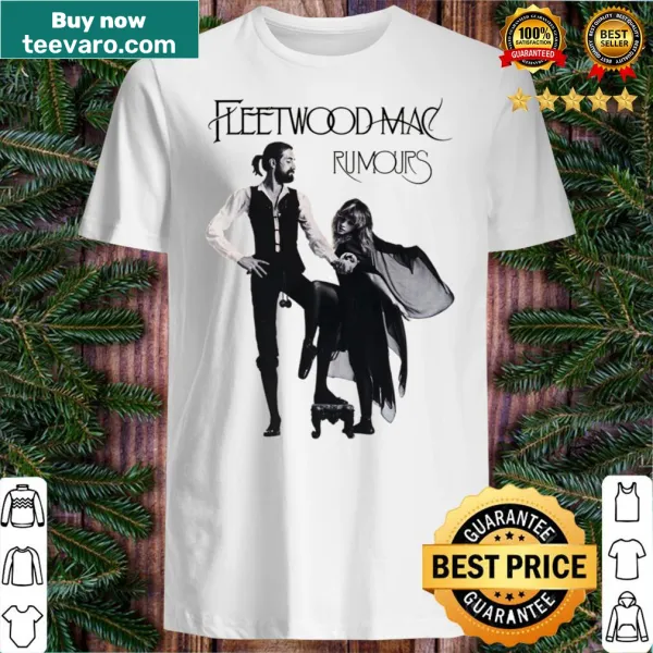 Fleetwood Mac Vinyl T-shirt featuring classic rock imagery