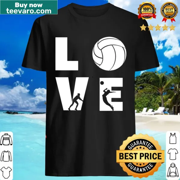 Shirt expressing love for volleyball for teen girls