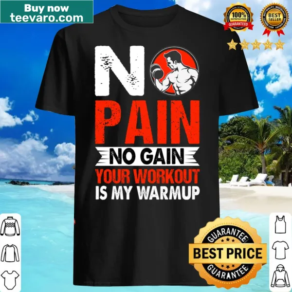 Inspirational workout t-shirt with motivational text