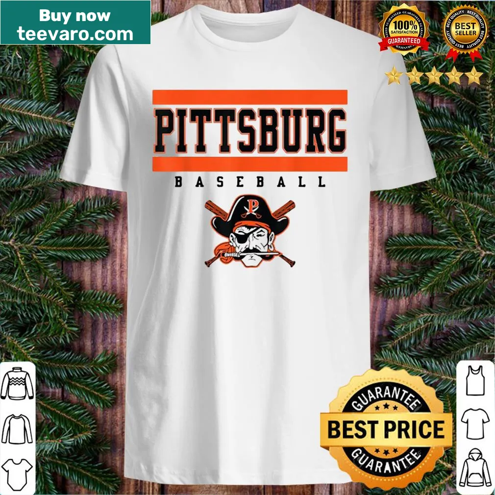 Pittsburg baseball shirt design with California elements