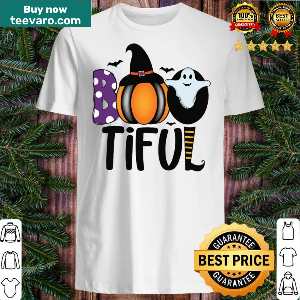 Cute Halloween shirt with playful 'Boo' design