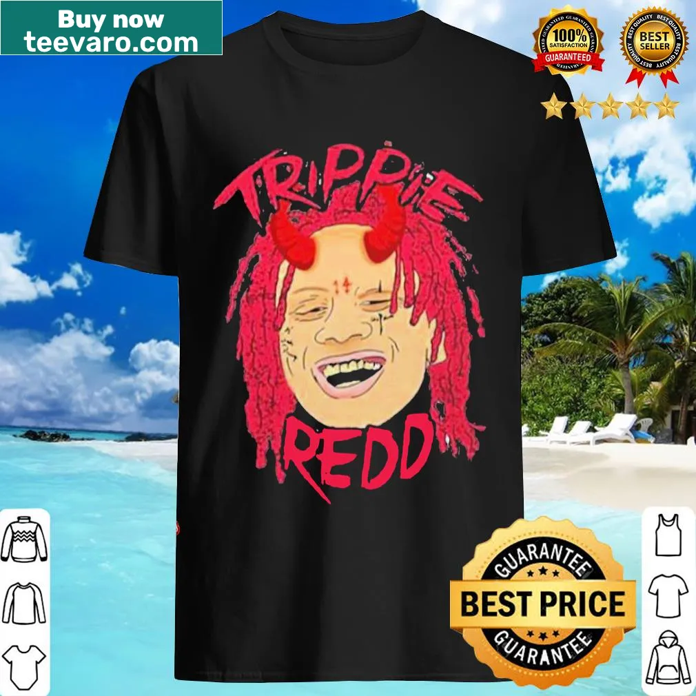 Illustrative tee celebrating Trippie Redd's music and style for fans.