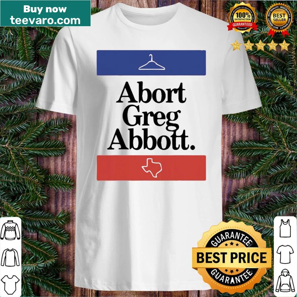 Provocative shirt featuring Texas map with political statement