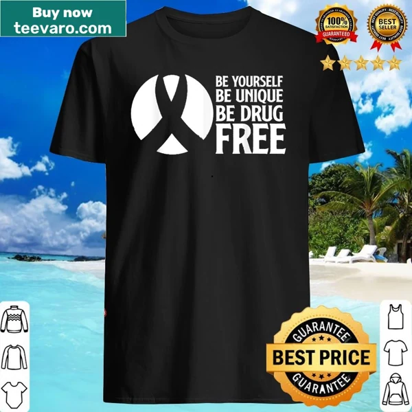Typography design promoting individuality on a funny awareness shirt