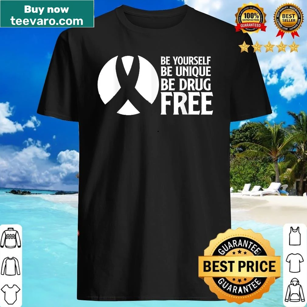 Typography design promoting individuality on a funny awareness shirt