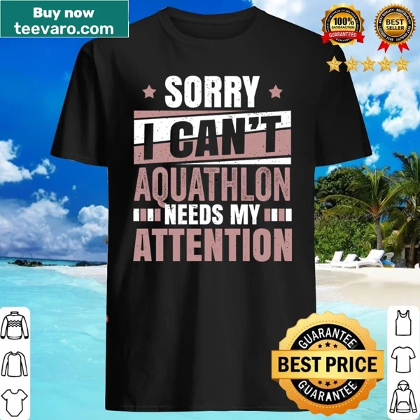 Playful aquathlete shirt with a humorous illustration
